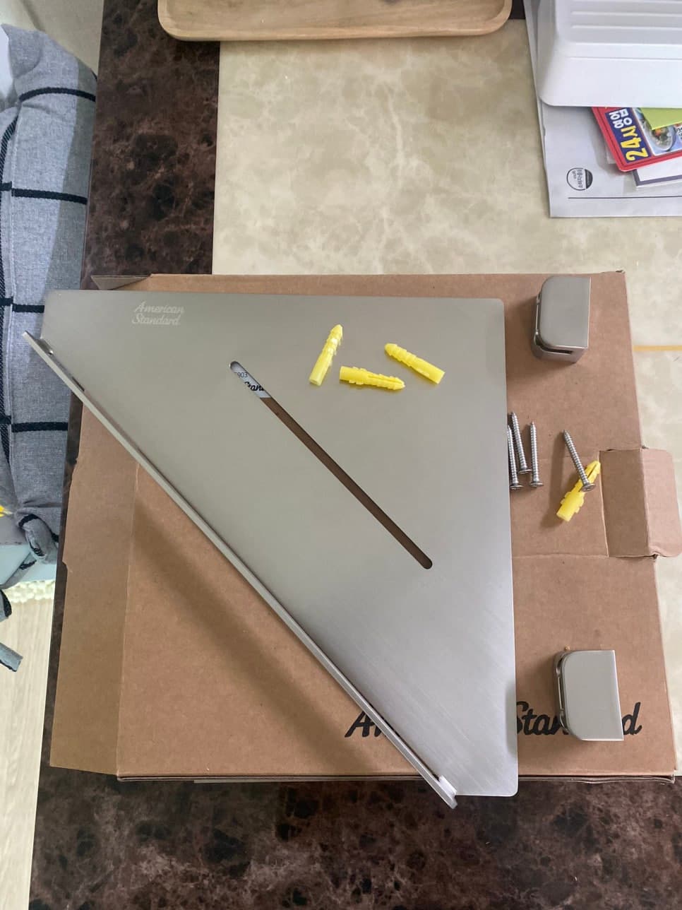 은평 욕실선반 교체 완성 사진 2