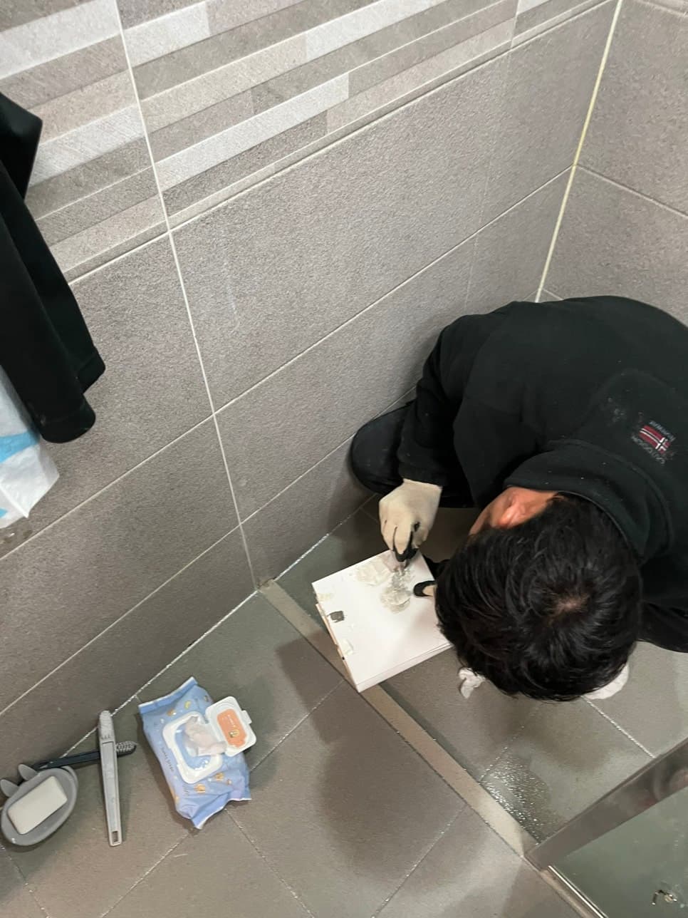 김포 파손 유리부스 해체 완성 사진 4