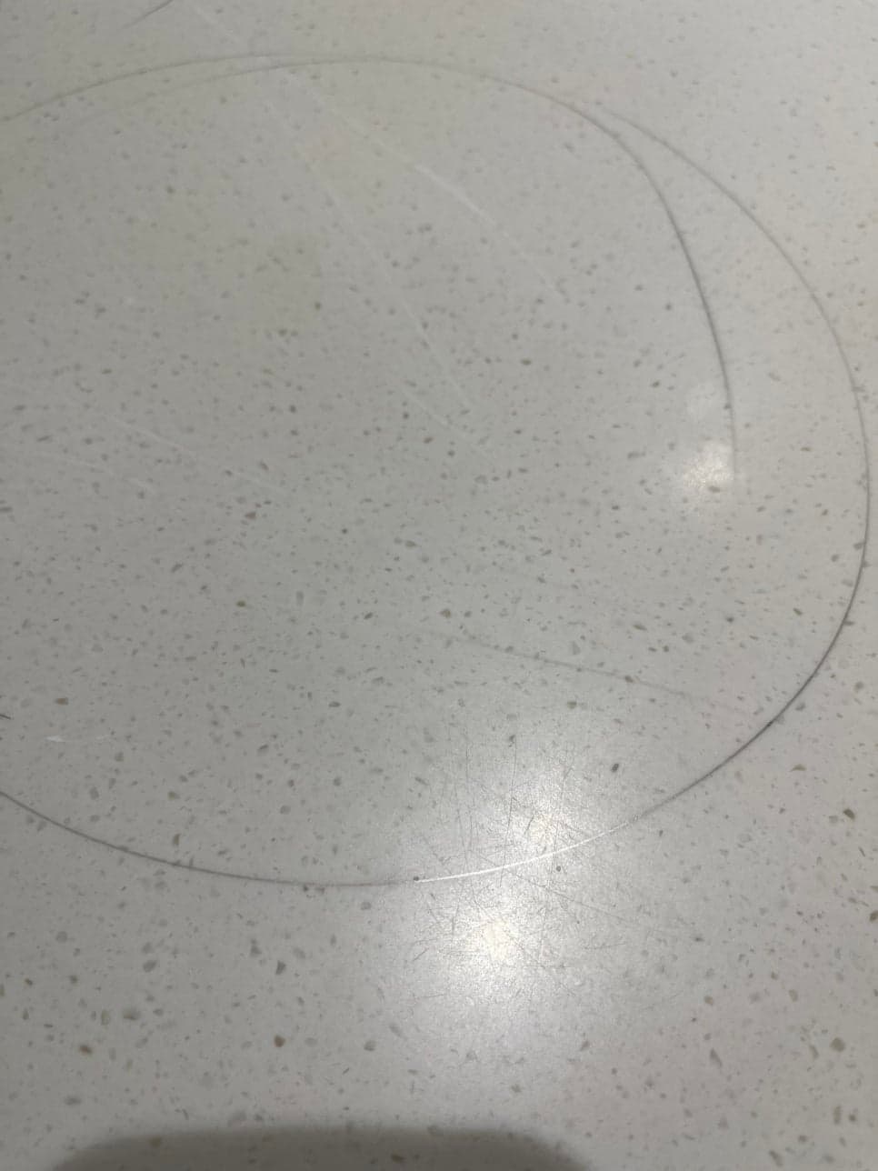 구로 상판 기스제거 복원 완성 사진 1