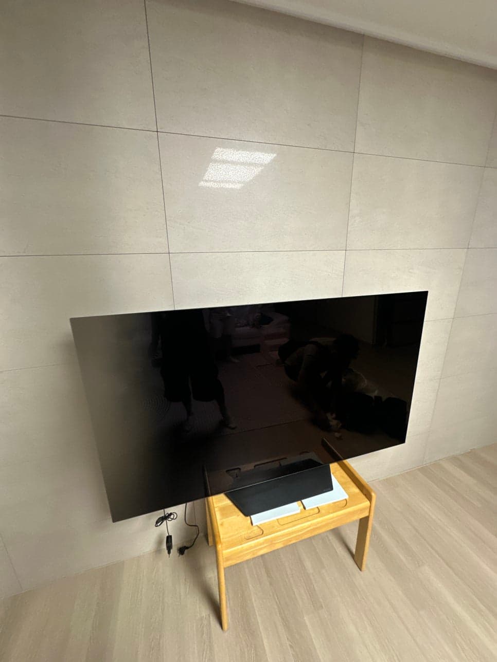 동탄 벽걸이티비 철거 완성 사진 5