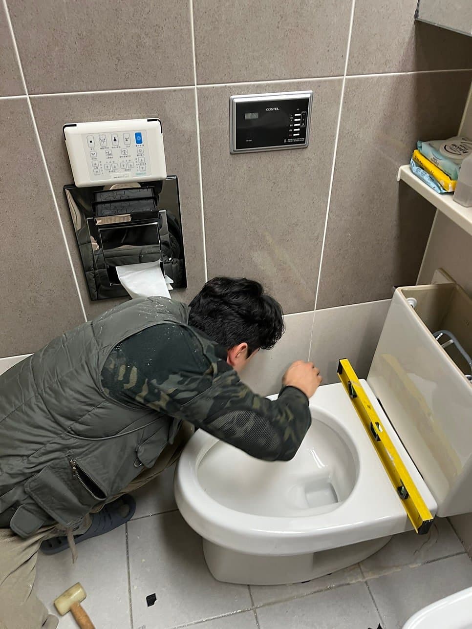 송도 투피스 양변기 교체 완성 사진 4