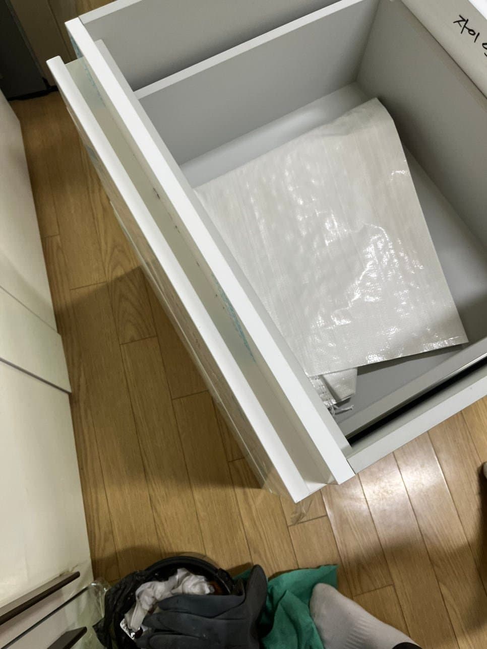 별내 식세기 자리 하부장 제작 완성 사진 3