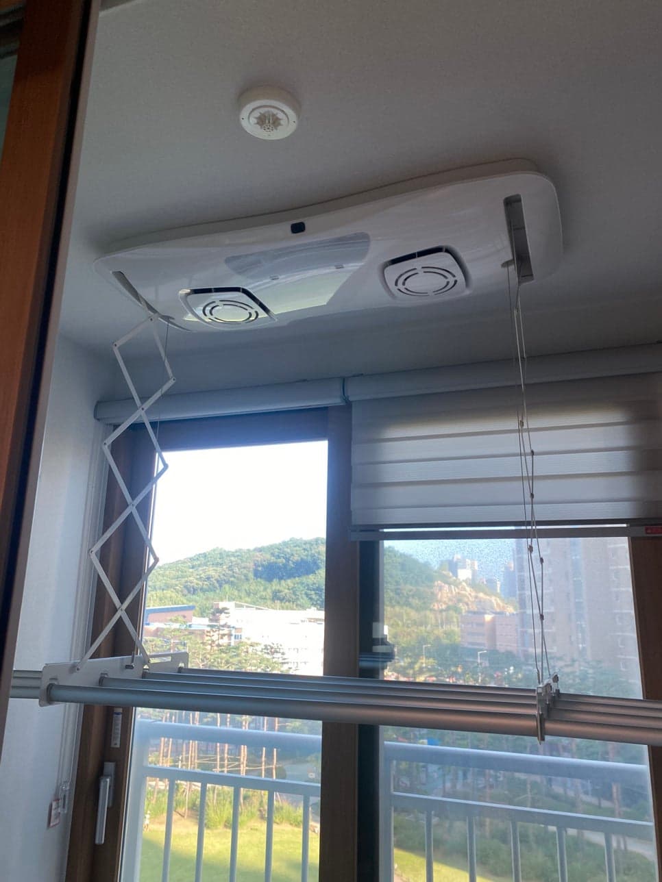 다산 전동 빨래건조대 교체