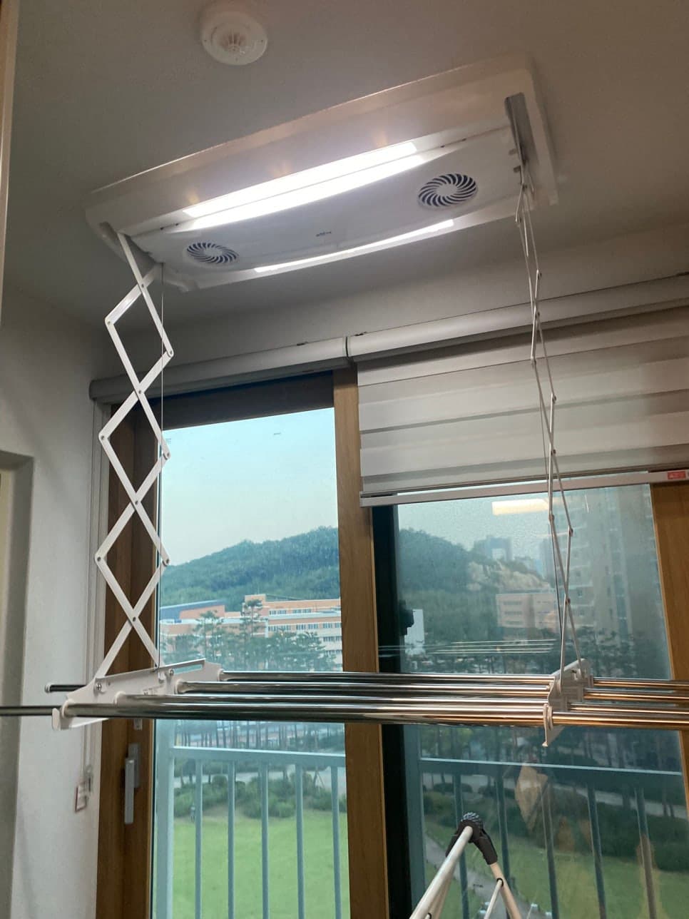 다산 전동 빨래건조대 교체 완성 사진 5