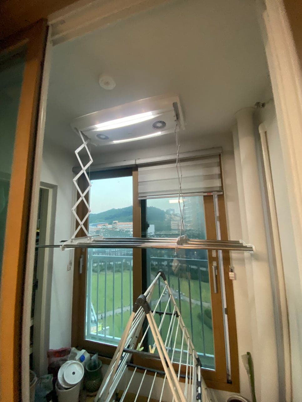 다산동 빨래건조대 시공 완성 사진 1