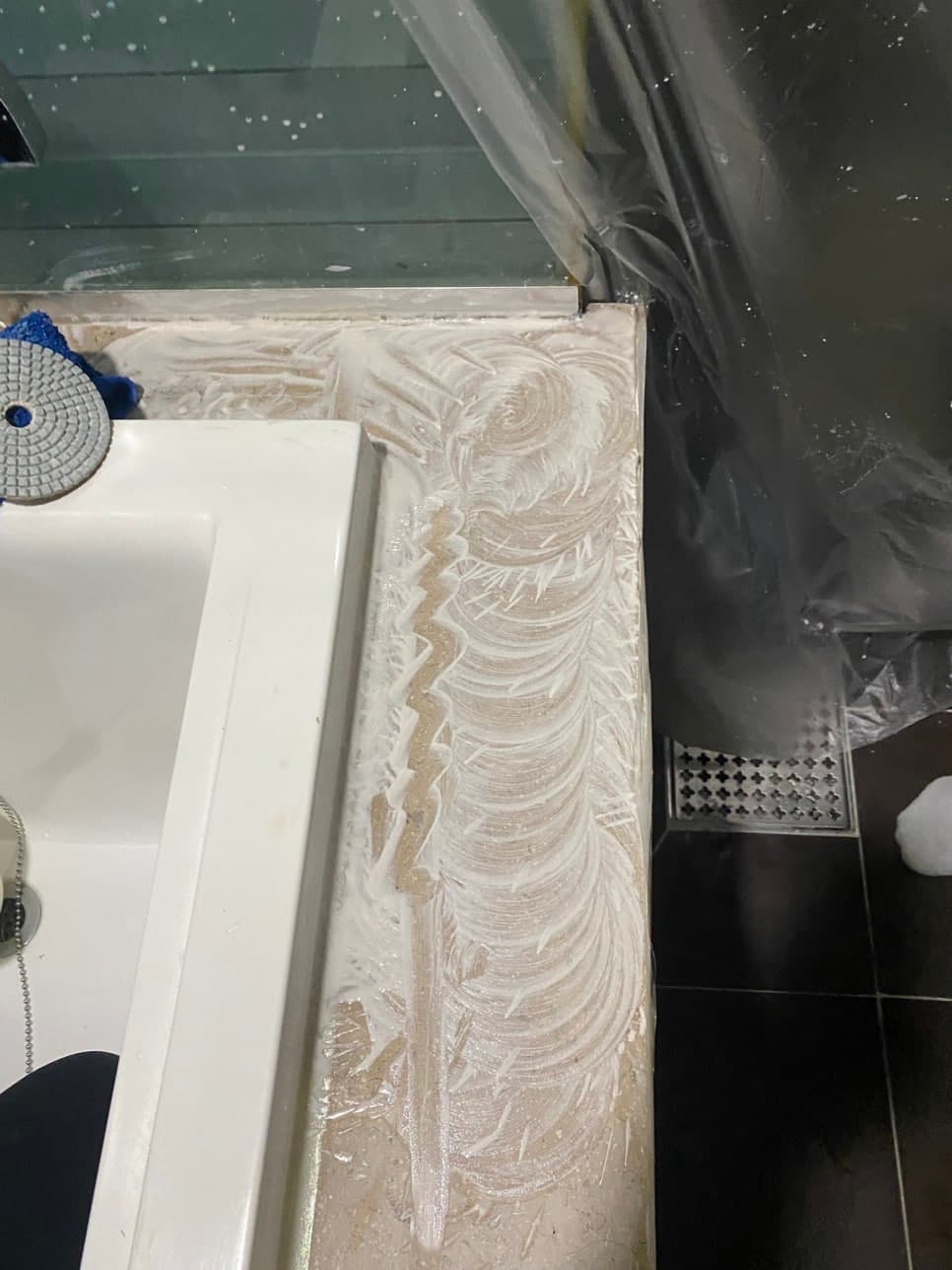 호평동 욕조 상판 균열 복원 완성 사진 2