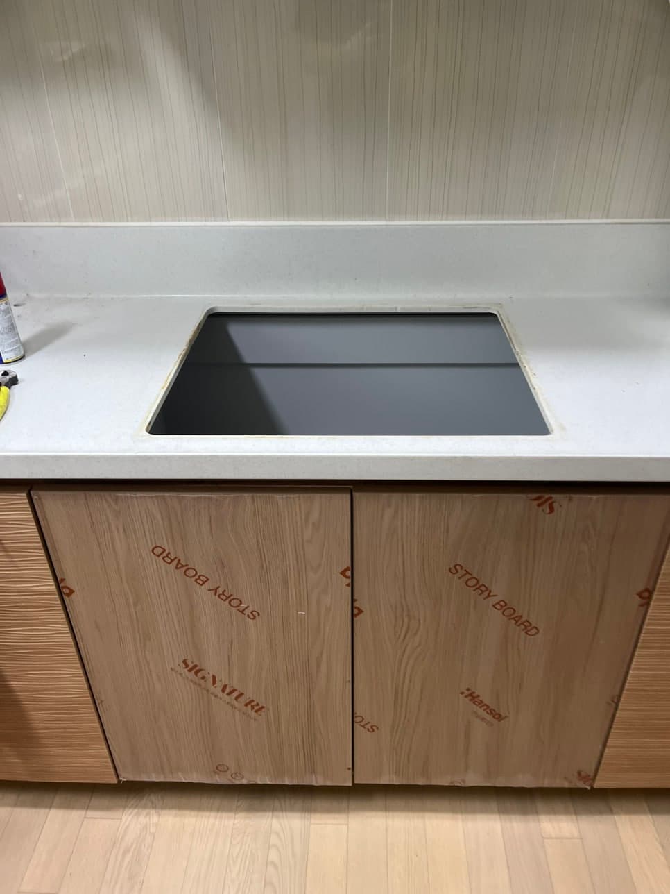 성동 가스오븐 자리 수납장 제작 완성 사진 5