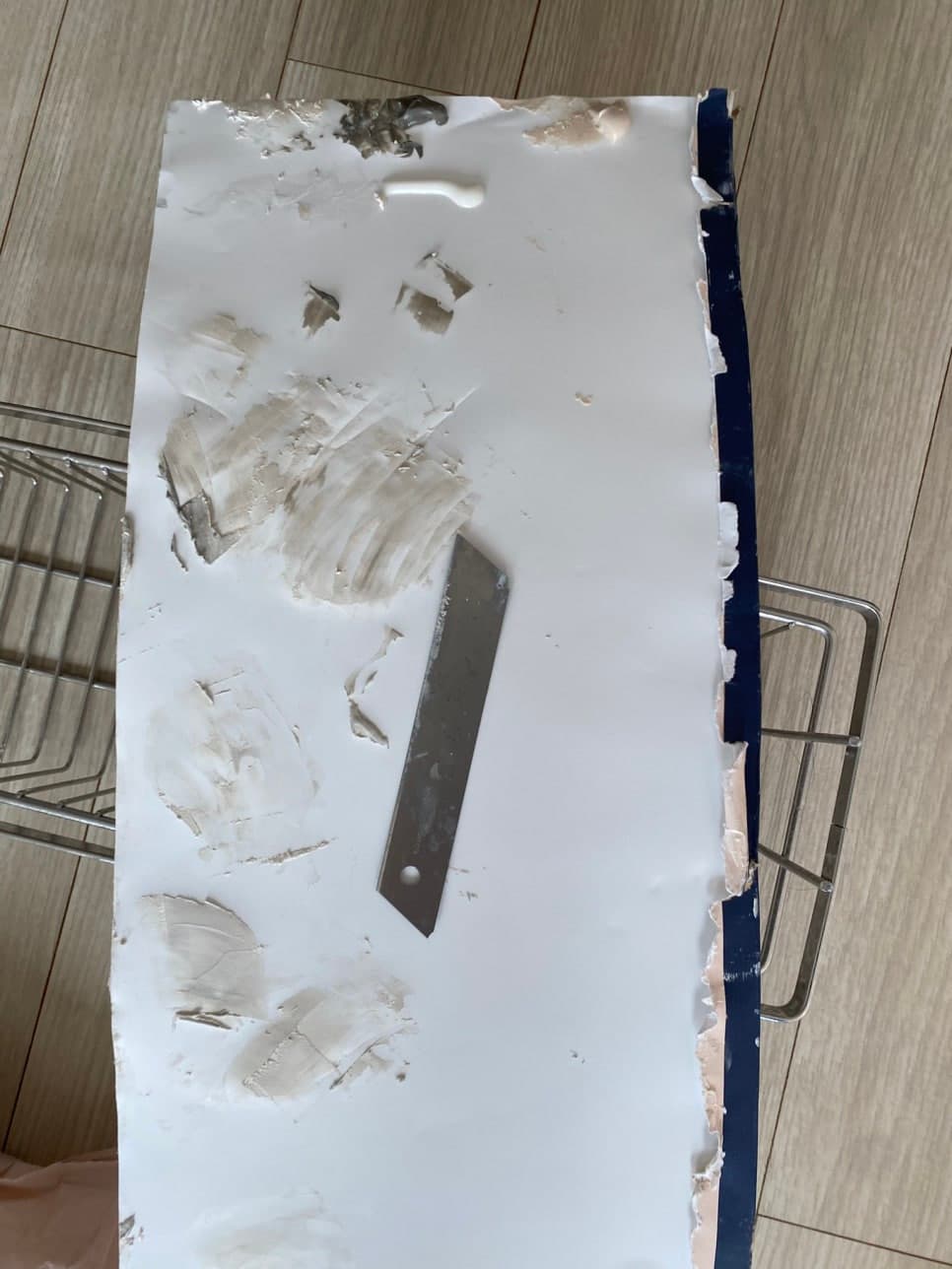 시흥 아트월 구멍 복원 완성 사진 1
