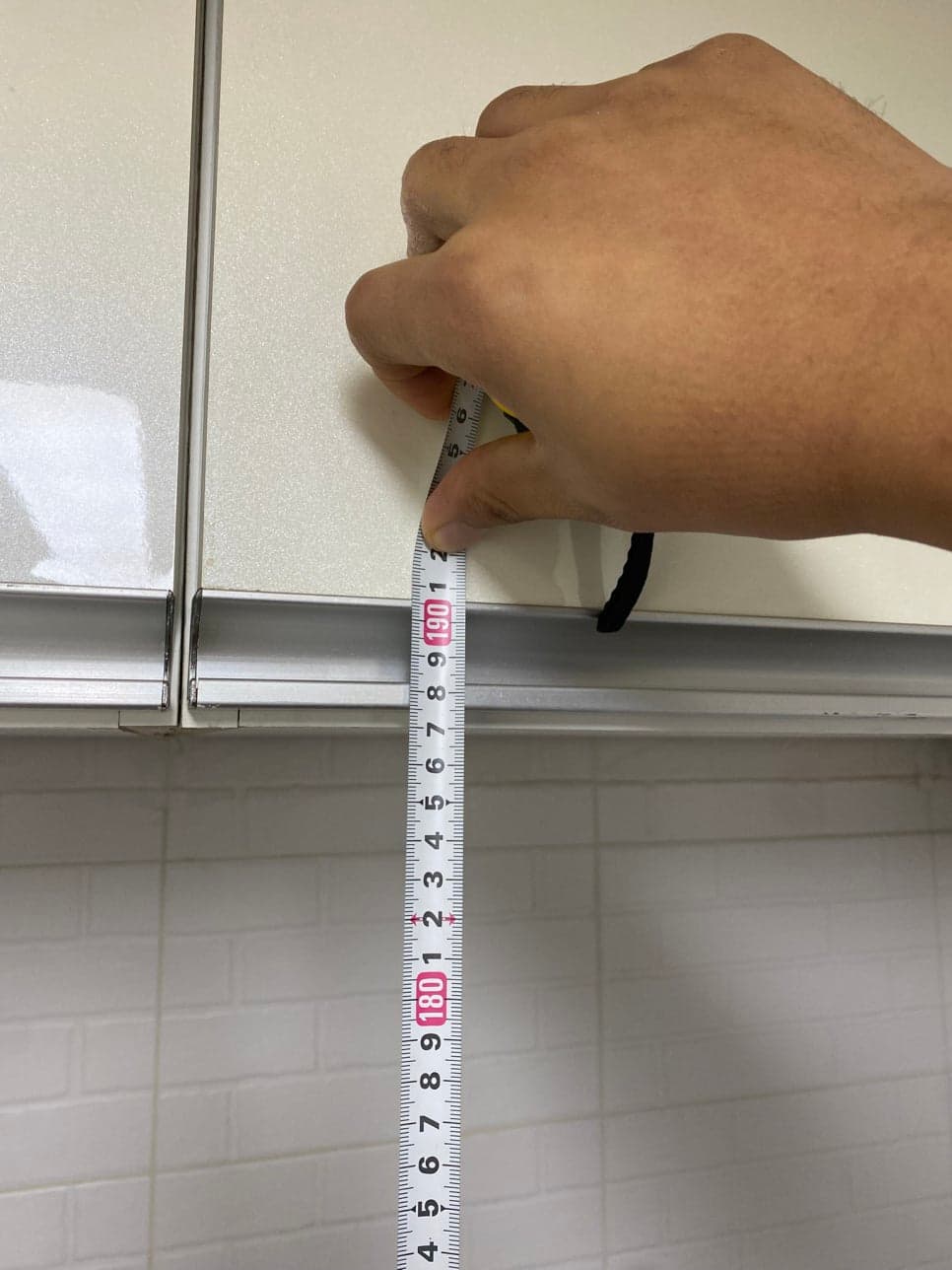 송파 냉장고장 높이 개조 완성 사진 1
