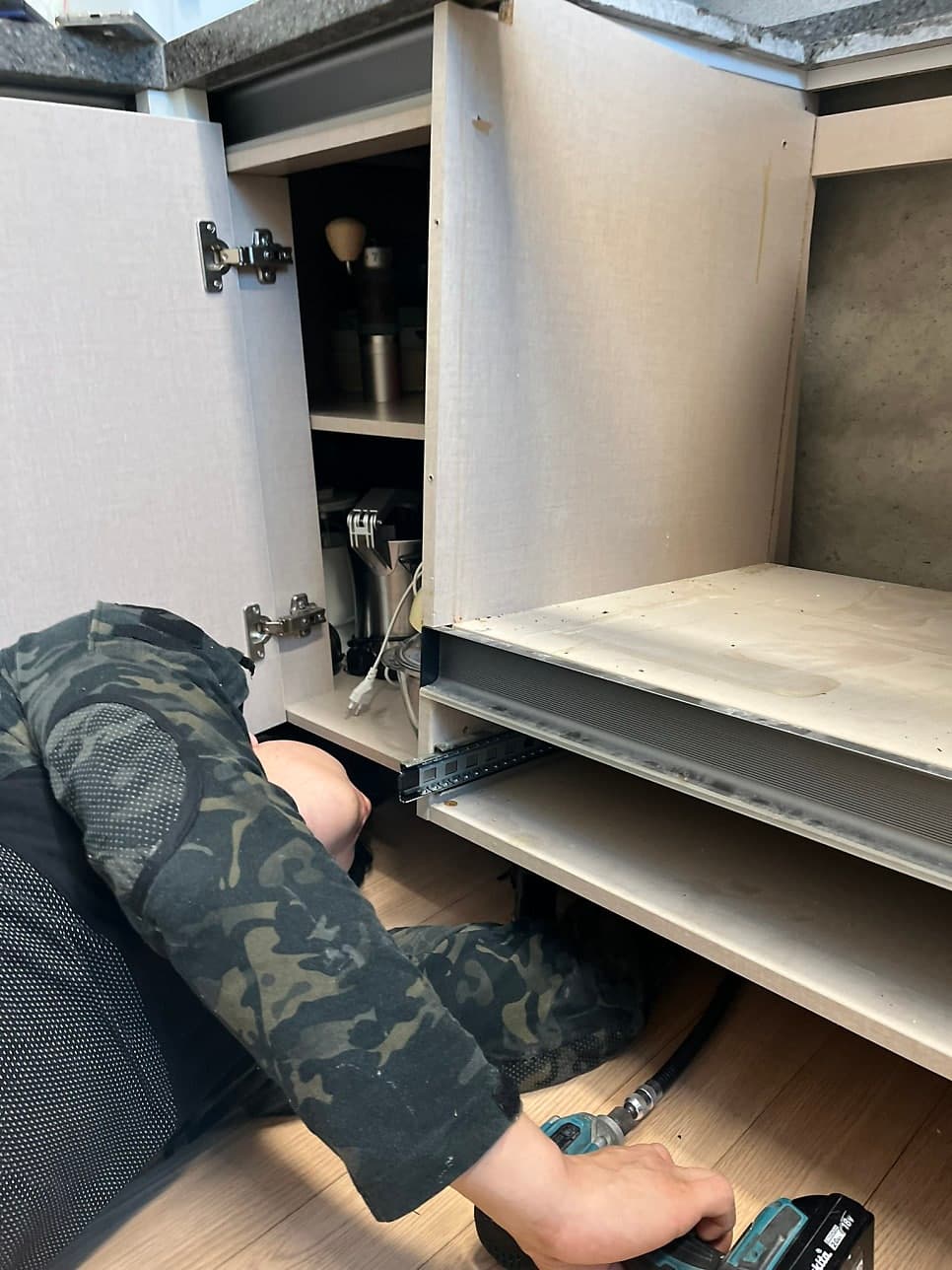 영등포 오븐자리 식세기 설치 완성 사진 2